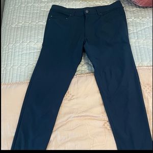 Mens Navy Lululemon ABC pant
